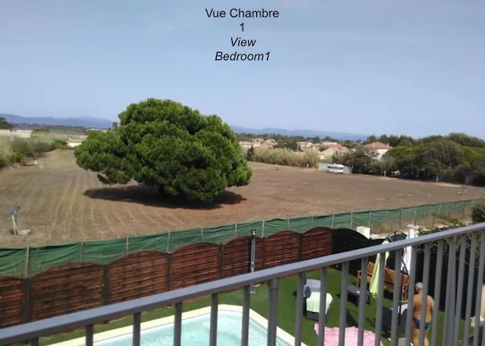 T2: 45m2 :4 Places :independant Dans Lägenhet *